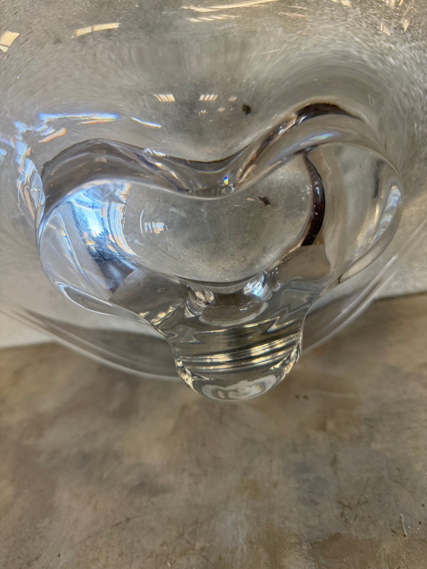 Vintage Orrefors Crystal Bowl
