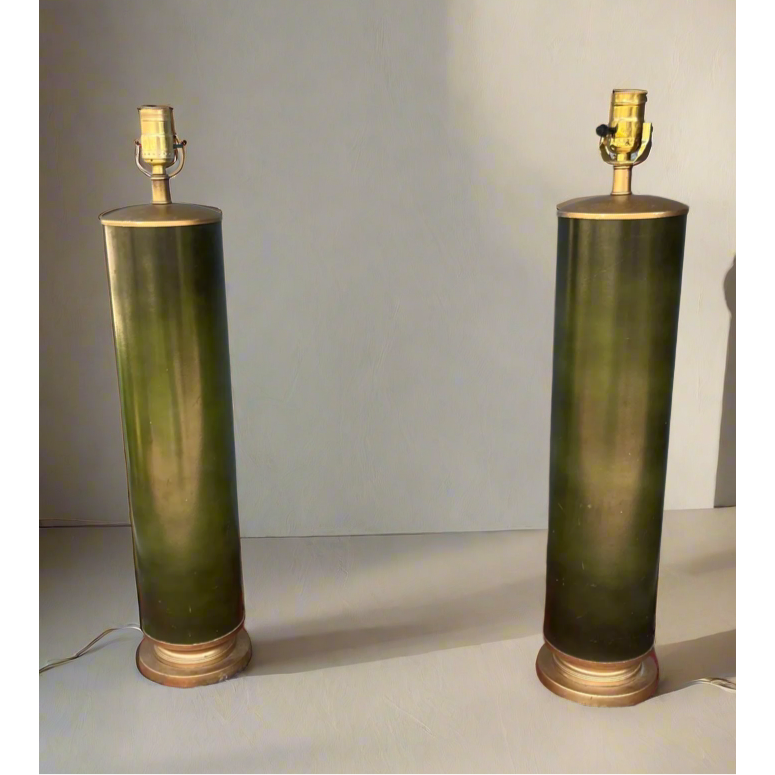 Vintage Cylindrical Lamps