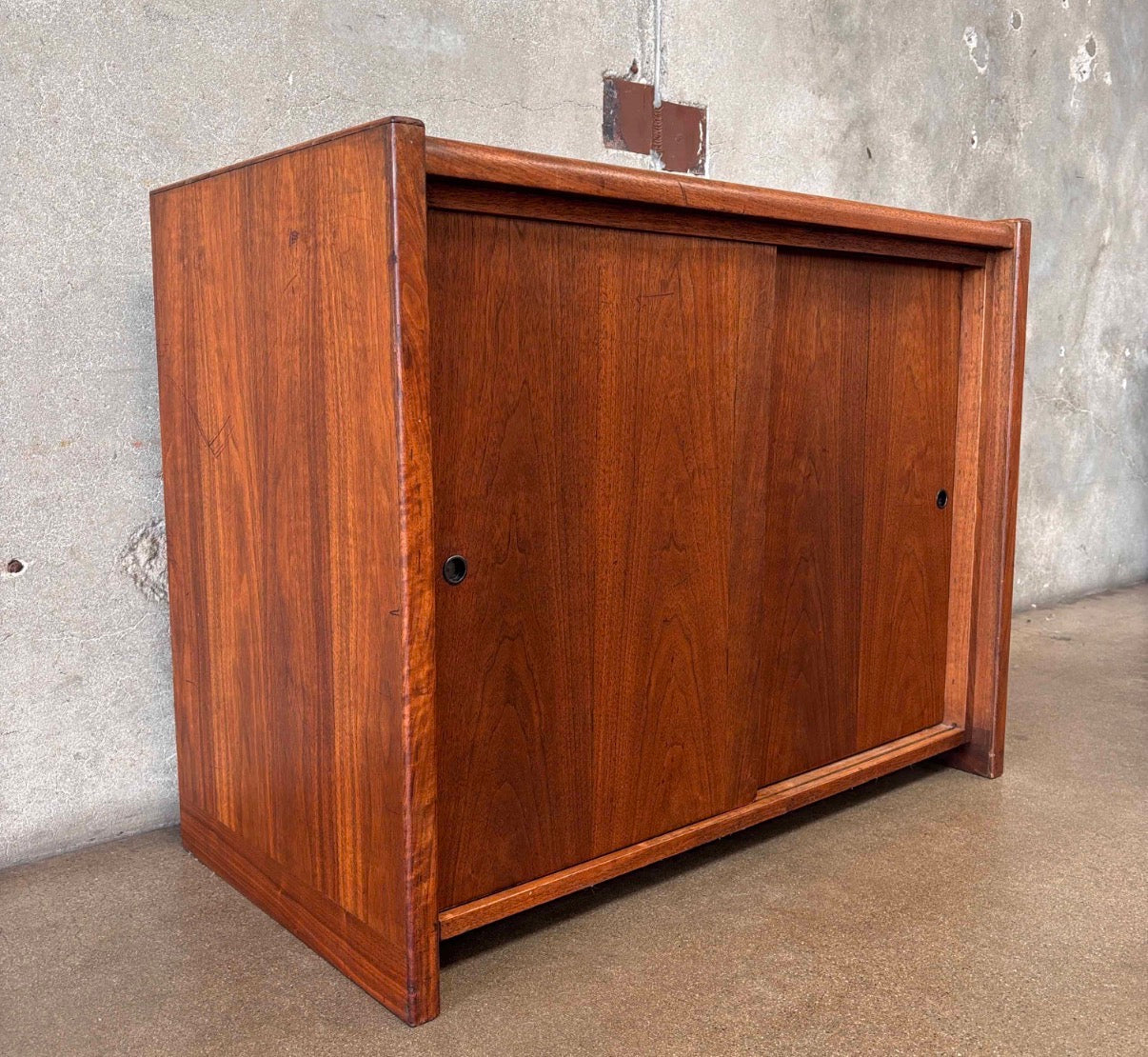 Vintage Walnut Cabinet by Golden Oak