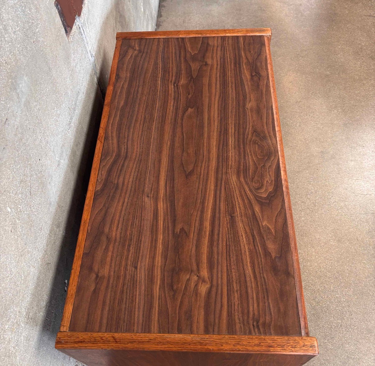 Vintage Walnut Cabinet by Golden Oak