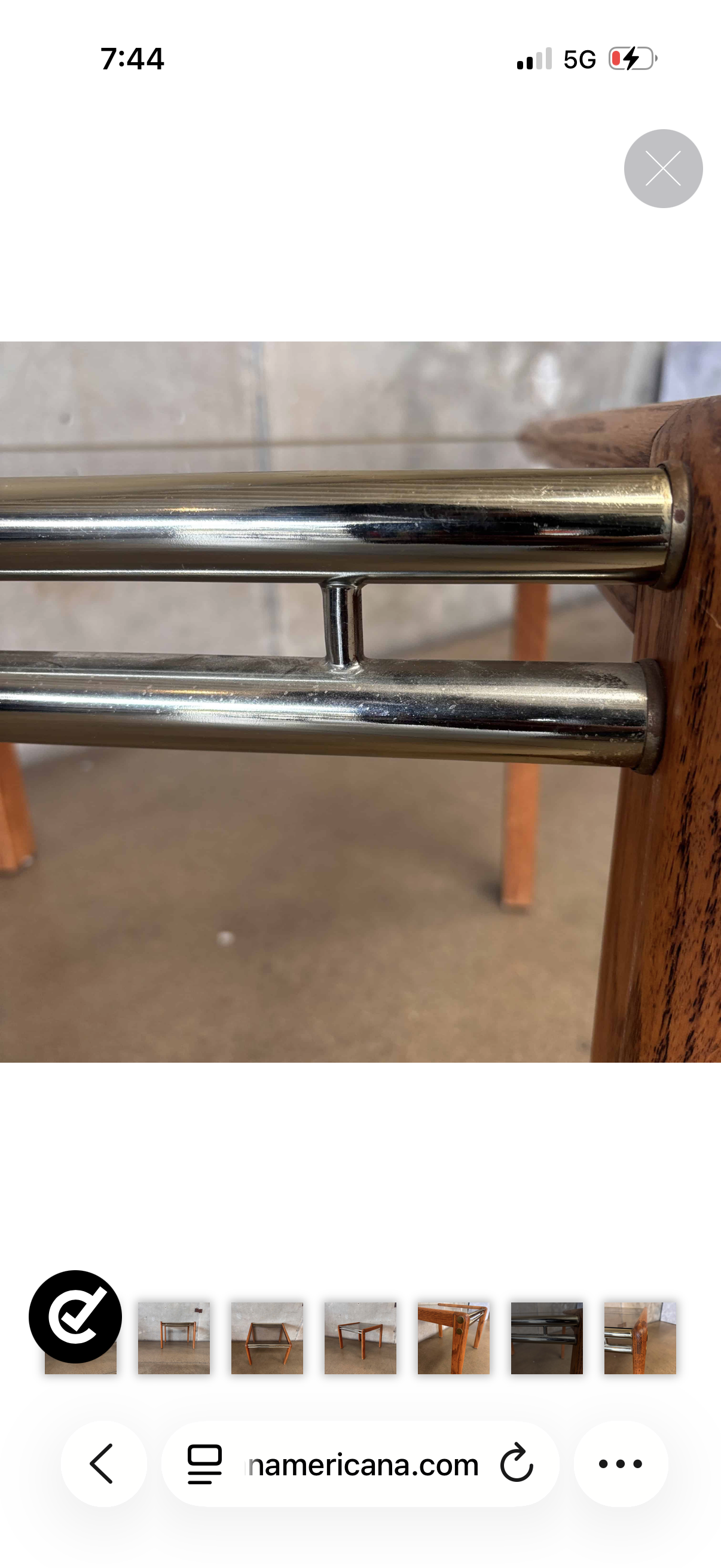 Post Modern Oak  & Glass Table