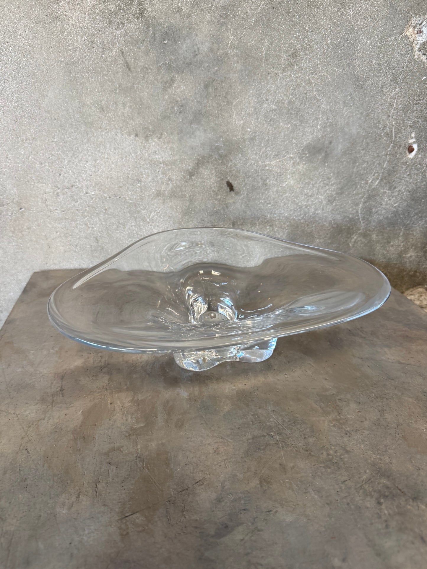 Vintage Orrefors Crystal Bowl