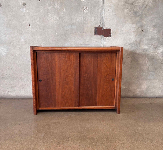 Vintage Walnut Cabinet by Golden Oak