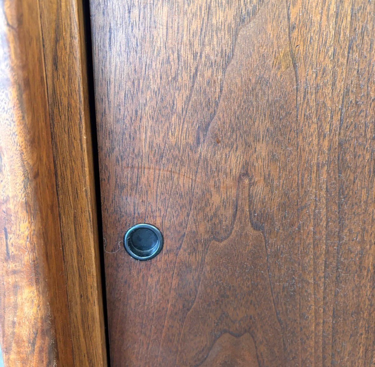 Vintage Walnut Cabinet by Golden Oak
